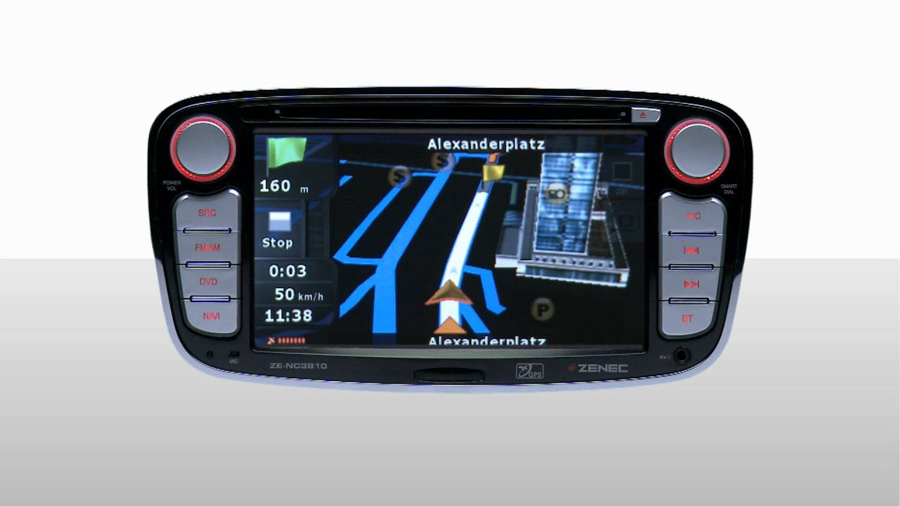 ZENEC EGO ZE-NC3810 Navigation2 - deutsch