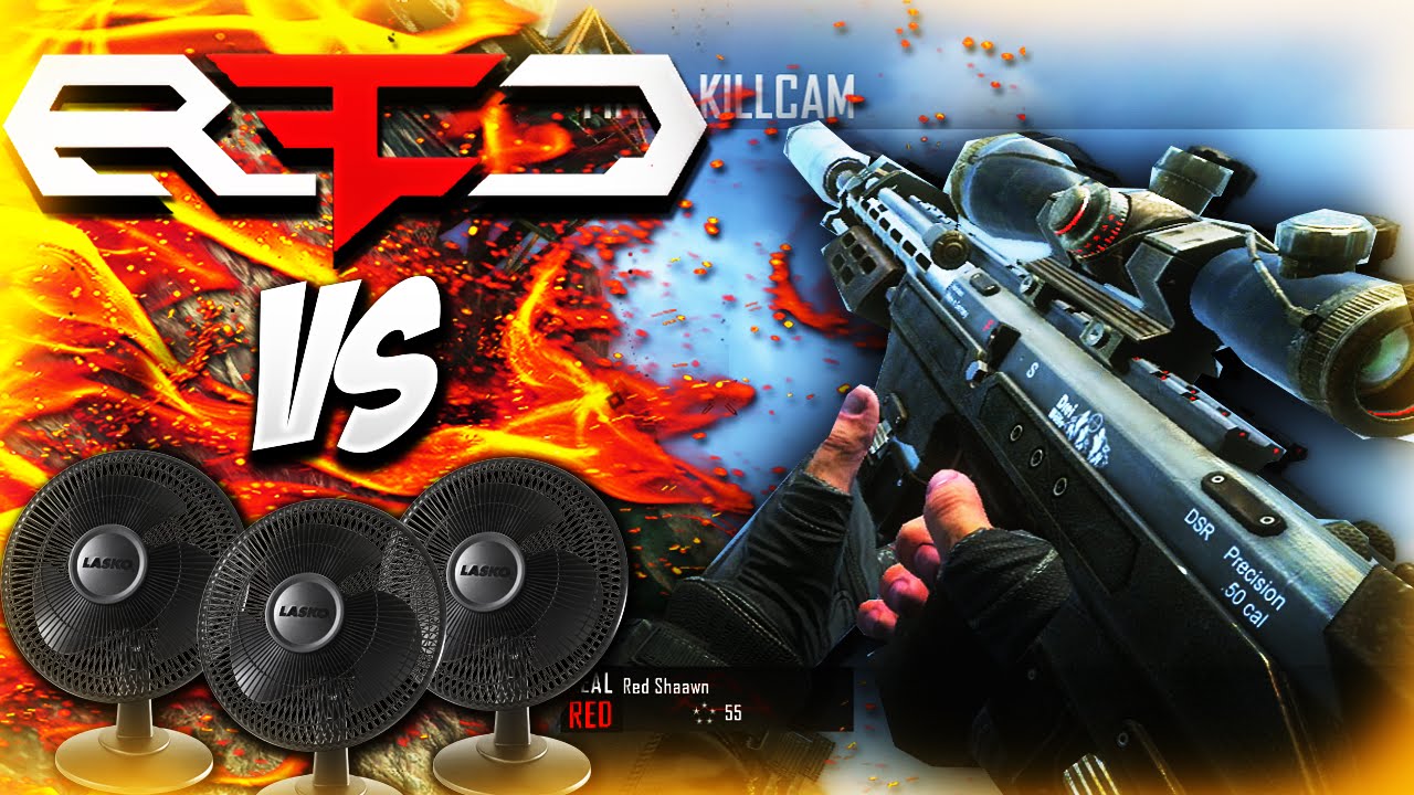 RED vs FANS - BO2 Trickshotting Funny Moments