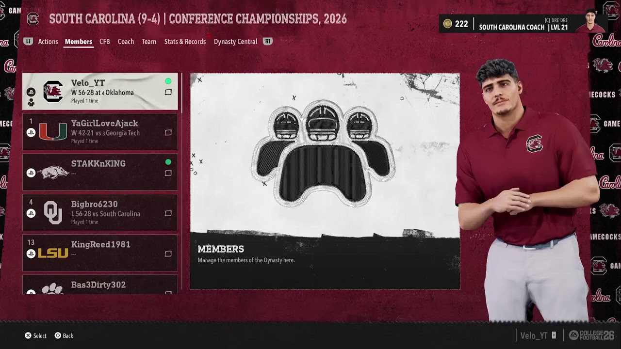 Dynasty south carolina gauntlet