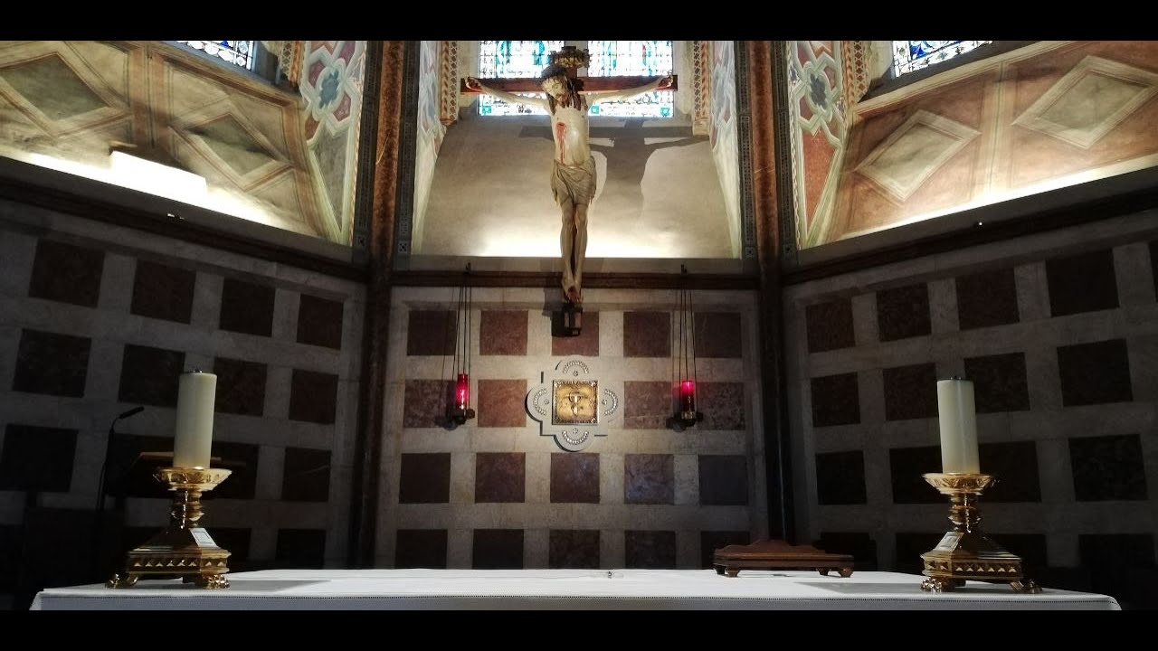 The Lower Basilica, the Indulgence, Saint Francis of Assisi and Jesus Christ