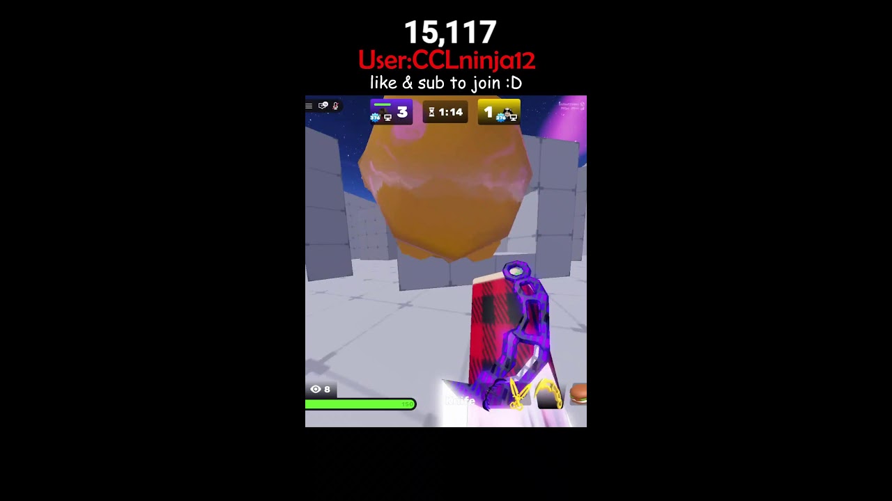 Roblox Rivals live with viewers! (road to 15K subs!) #shorts