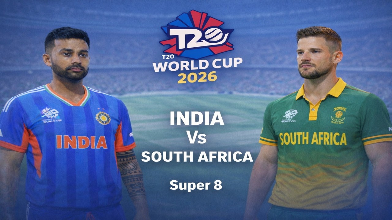 Who will win between India and South Africa Super 8 T20 WorldCup 2026 ?  #T20WC26