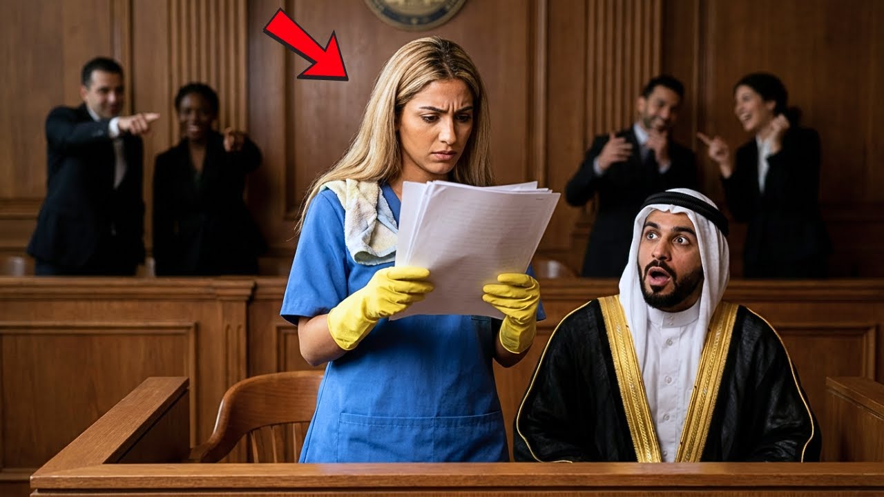 „OBRONIĘ GO!” — BIEDNA SPRZĄTACZKA URATOWAŁA ARAB. MILIARDERA, GDY PRAWNIK PORZUCIŁ GO W SĄDZIE TAM