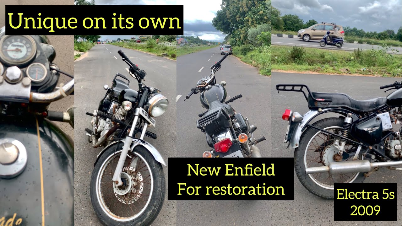 New arrival #royalenfield #bullet350 #restoration Electra 5s 2009 #motovlog #oldbullet #motorcycle