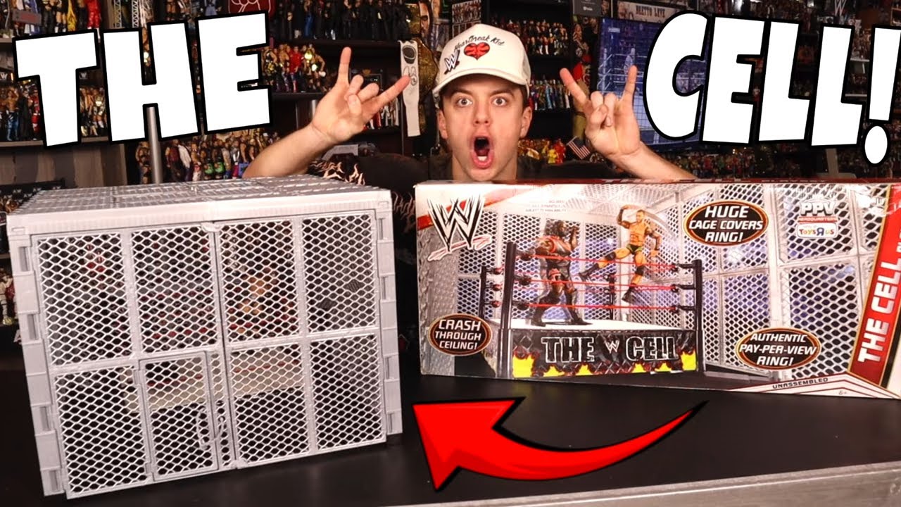 WWE HELL in a CELL ACTION FIGURE PLAYSET!