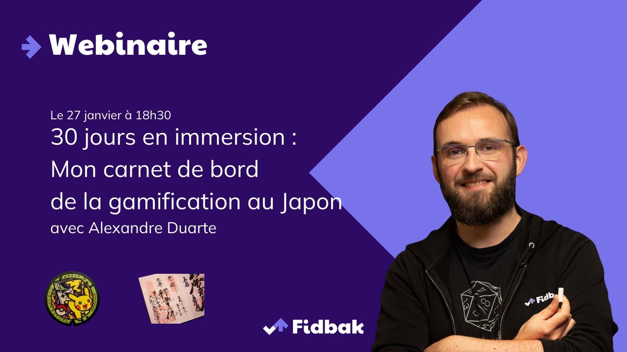 30 jours en immersion - Mon carnet de bord de la gamification au Japon