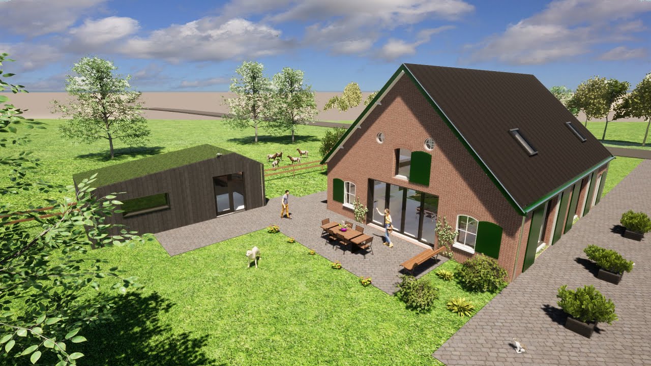 Transformatie monumentale schuur tot duurzame Passiefhuis Woning