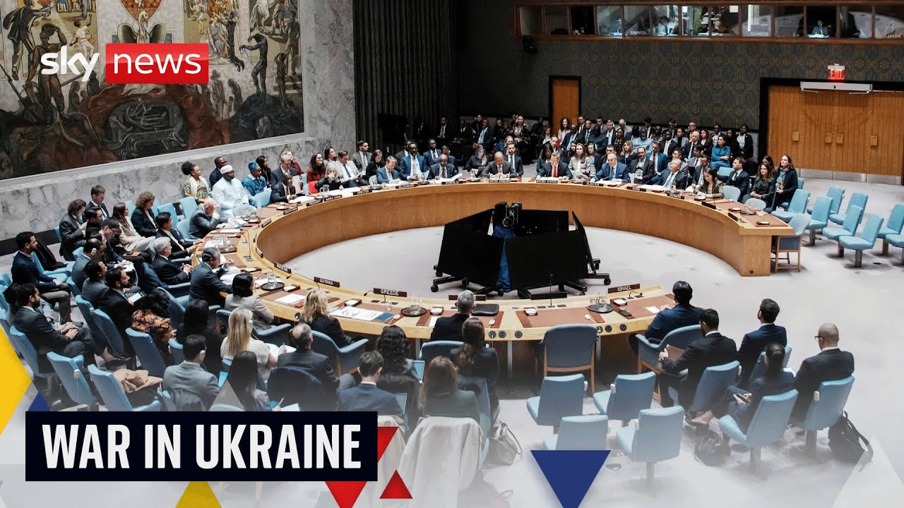 UN Security Council meeting on Russia-Ukraine - as Kyiv receives proposal to end war