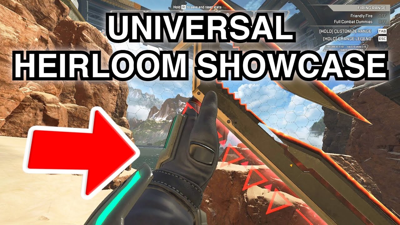 Serpent Sting Apex Legends Heirloom Showcase: полная анимация и как разблокировать с помощью оско...