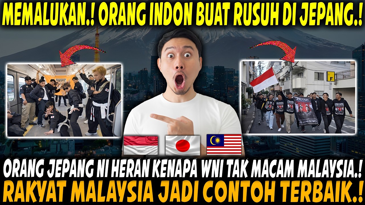 MALU❗WNI di Jepang Buat Rusuh! Di Usir Sebab Lakukan Hal Macam Ni.! Malaysia Dipuji Habis-Habisan!