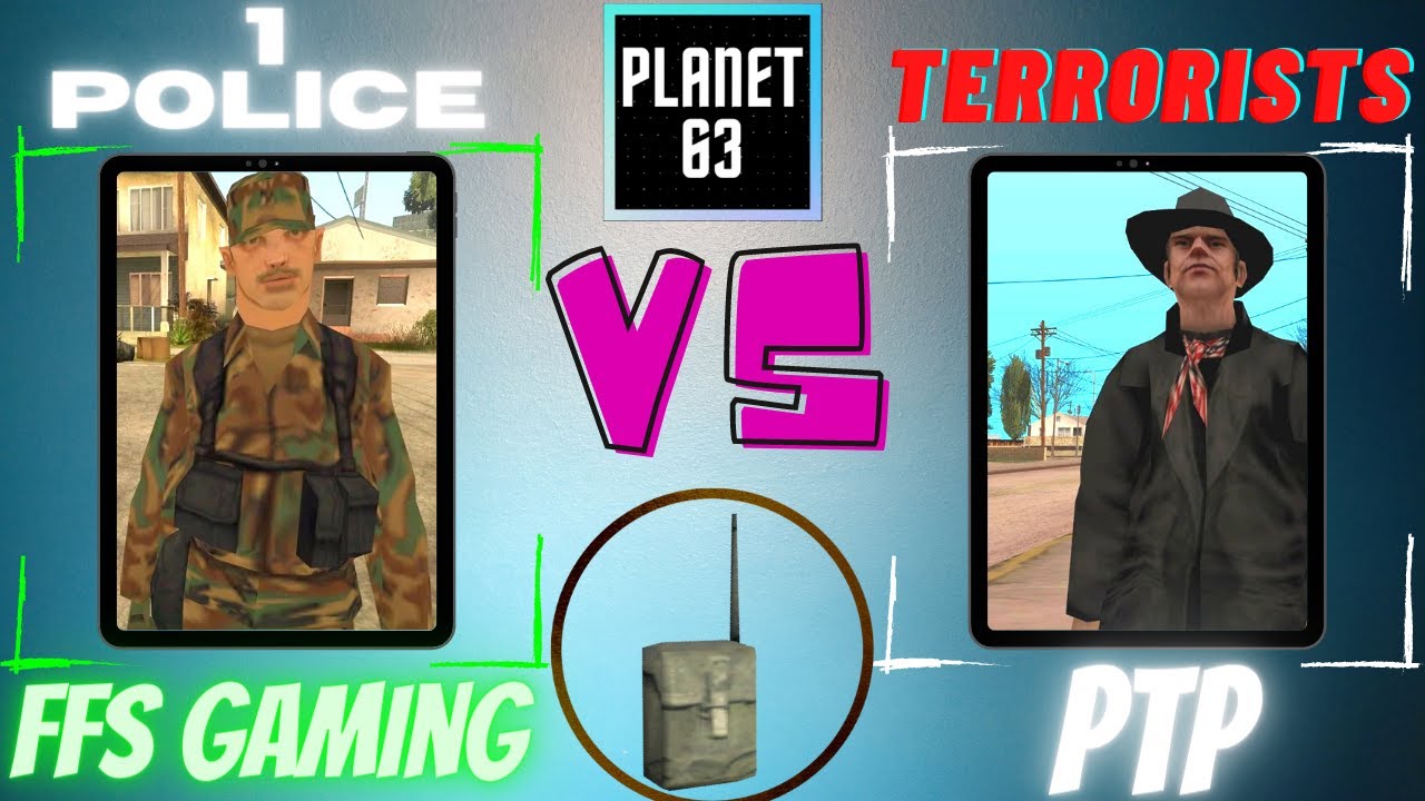 [PTP] 1 Police VS Terrorists! [SNIPER, SATCHEL] [MTA: FFS Gaming] 2021
