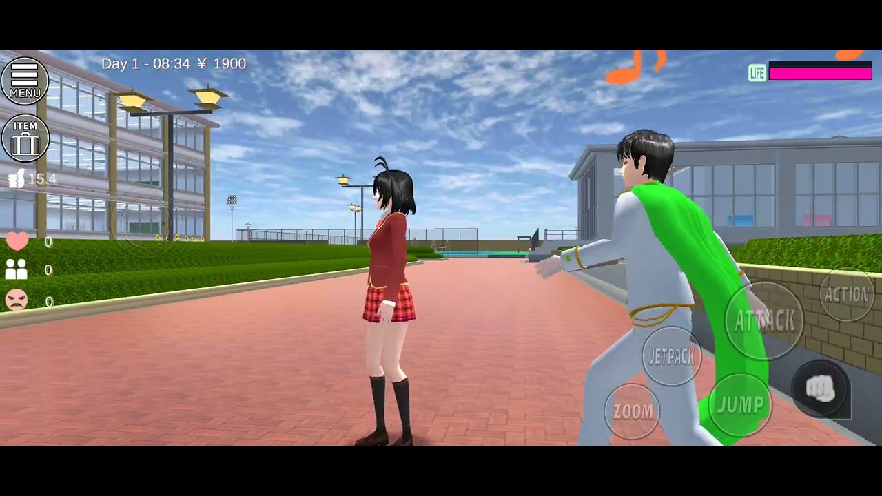 Sakura school simulator game live streaming 