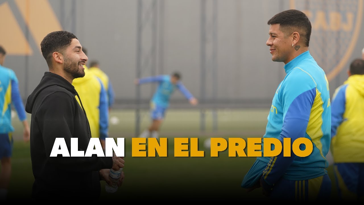 ⚽ Entrenamiento en Boca Predio | Visita especial de Alan Varela
