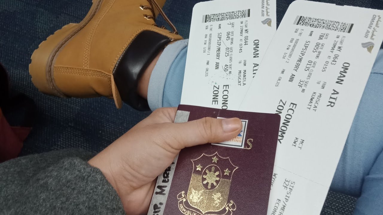 First time ofw travel manila to kuwait ll