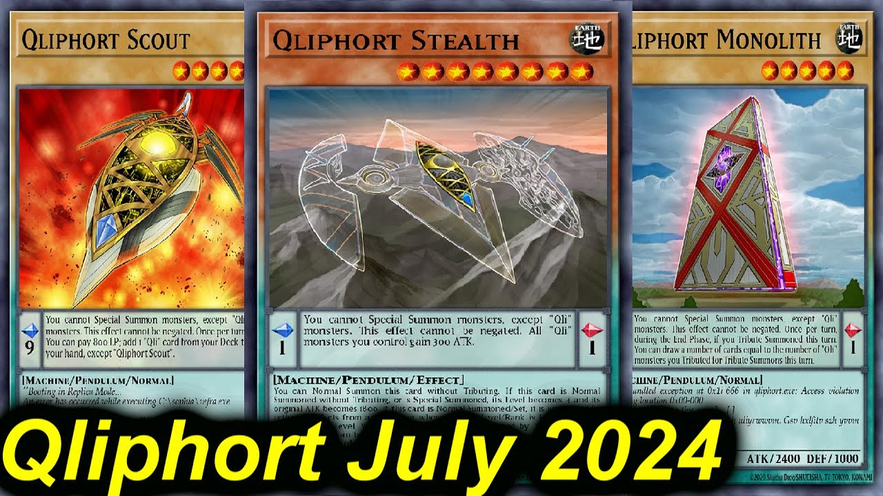 【YGOPRO】QLIPHORT DECK July 2024