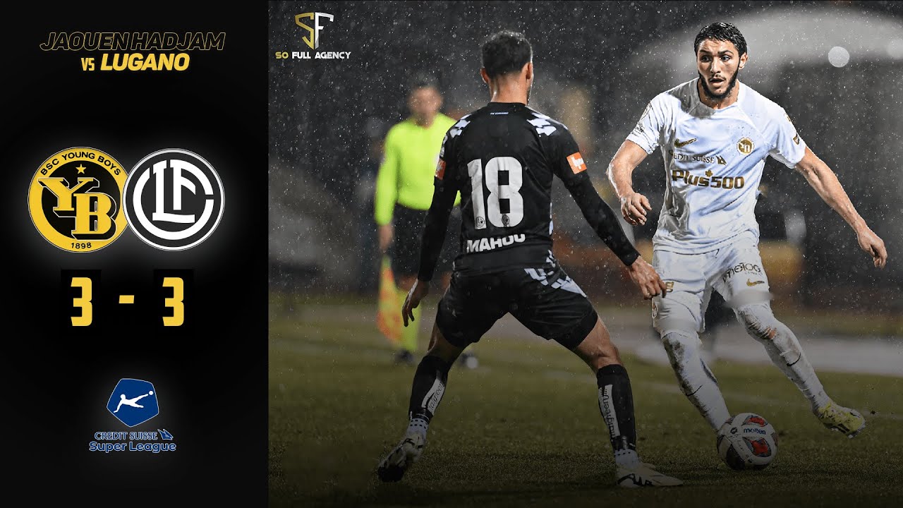 Jaouen Hadjam vs FC Lugano | Match summary (10/02)