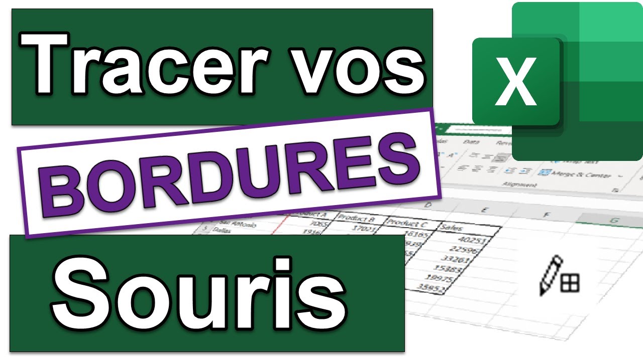 Les bordures dans Excel