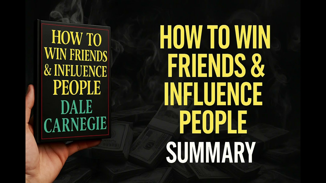 How To Influence People And Win Friends - [UNDER 15 MINUTES] Dale Carnegie
