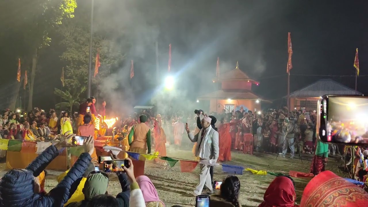 Part 2 धनगढी शिवपुरीधाममा आज दोस्रो दिन भक्तजनको भुइँचो 🕉️❤️🙏#omnamahshivaya #viral #song 