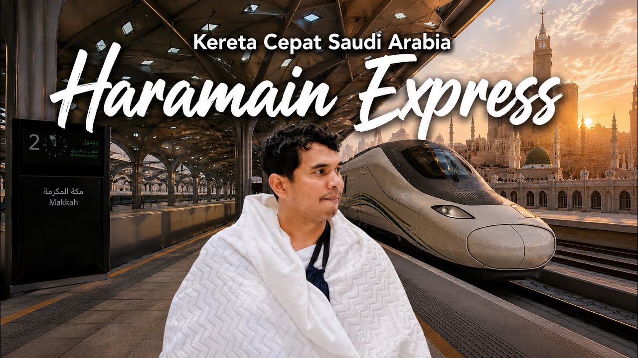 Pertama Kali Naik Kereta Cepat Al Haramain! Madinah–Mekkah Cuma Segini Waktunya 