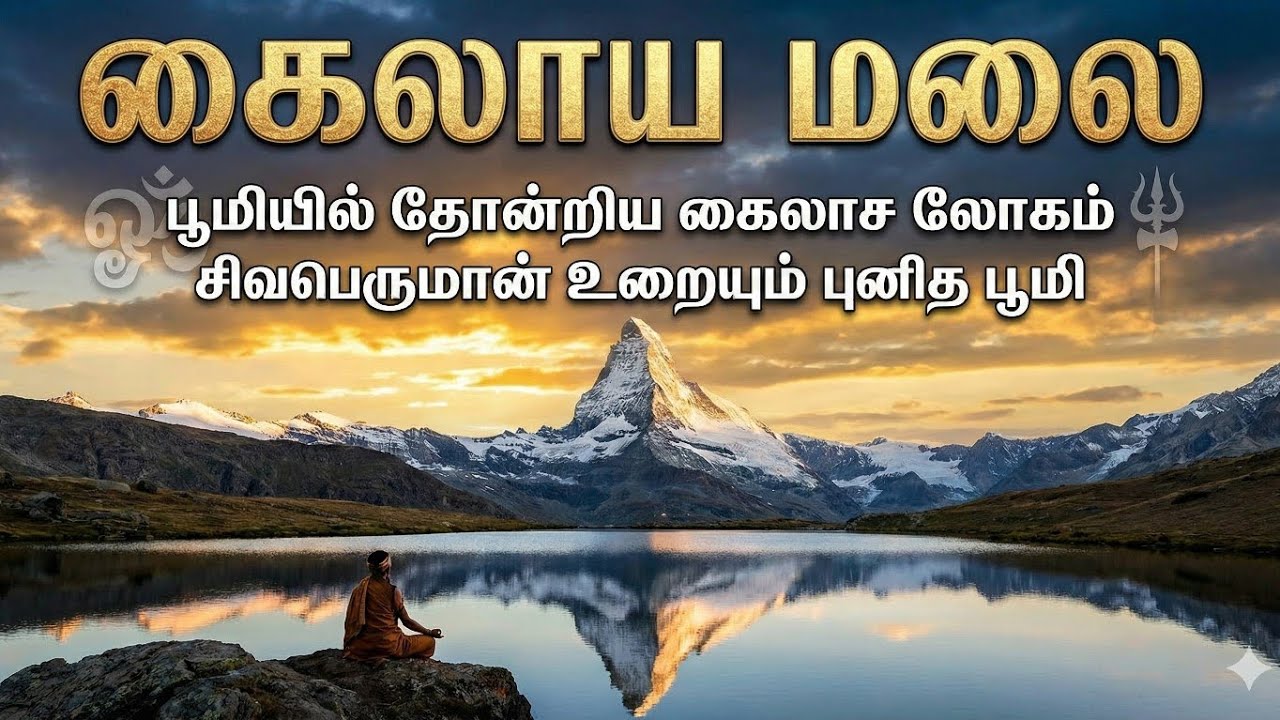 கைலாய மலை |  சிவன் வாழும் புனித பூமி | Kailash Mountain @maheshacreations2025 