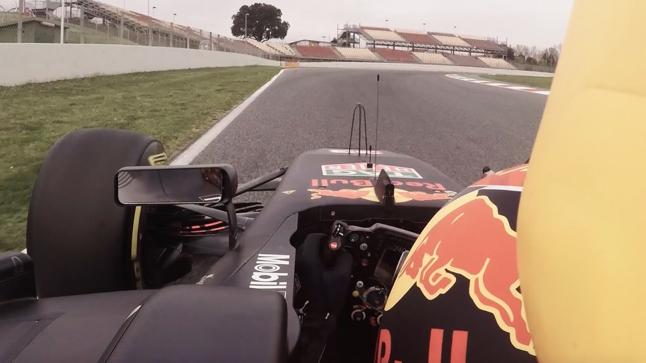 Max Verstappen perfects a lap at the Spanish Grand Prix