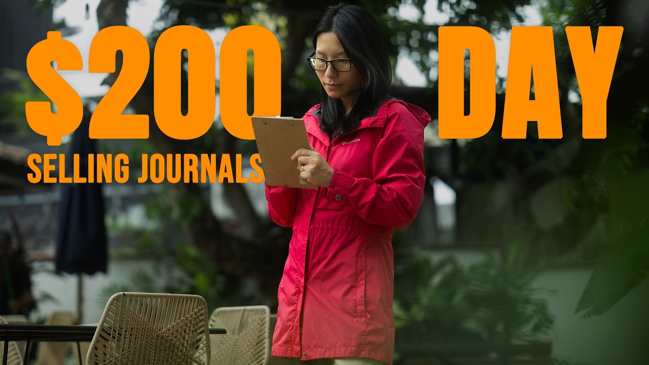 How to make $200 a day selling guided journals on Amazon