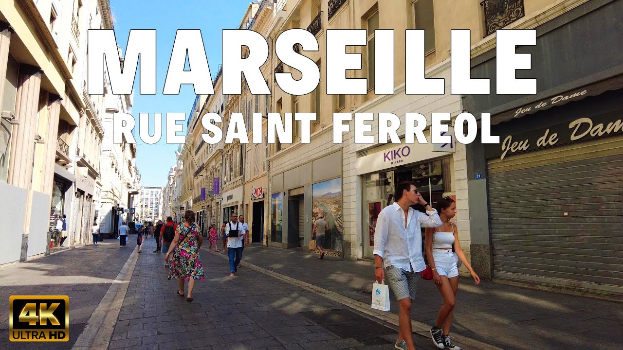 [4K] 🇫🇷 Marseille, FRANCE - Walking on 