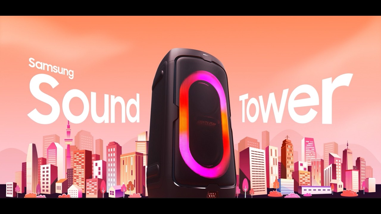 Bring the party with you | Samsung Sound Tower ST40F