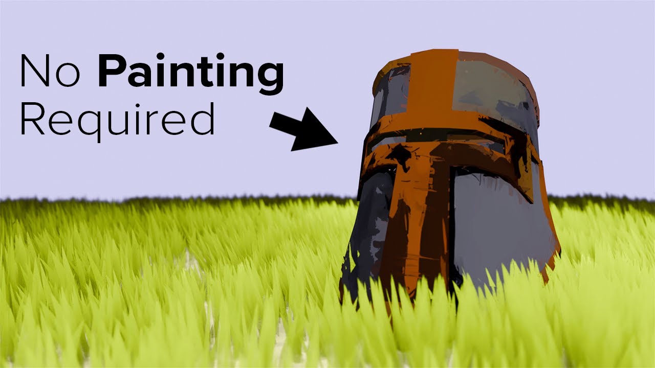 Painterly Shader Without Painting or Complex Nodes