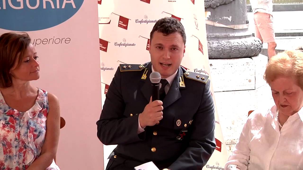 Intervista a Federico Mattioni, Guardia di Finanza - Stile Artigiano Genova 2016