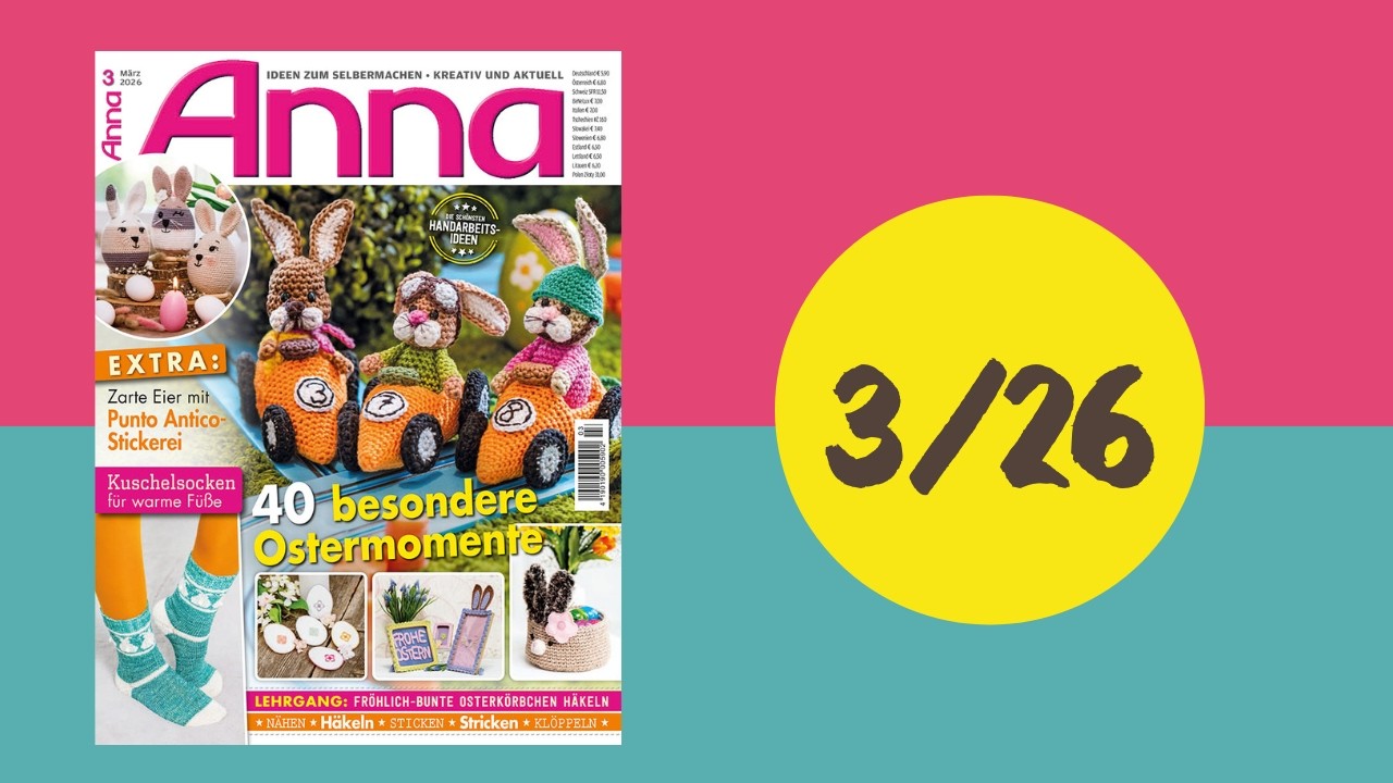🧣Anna 3/2026 I Knitting Magazine Flip Through