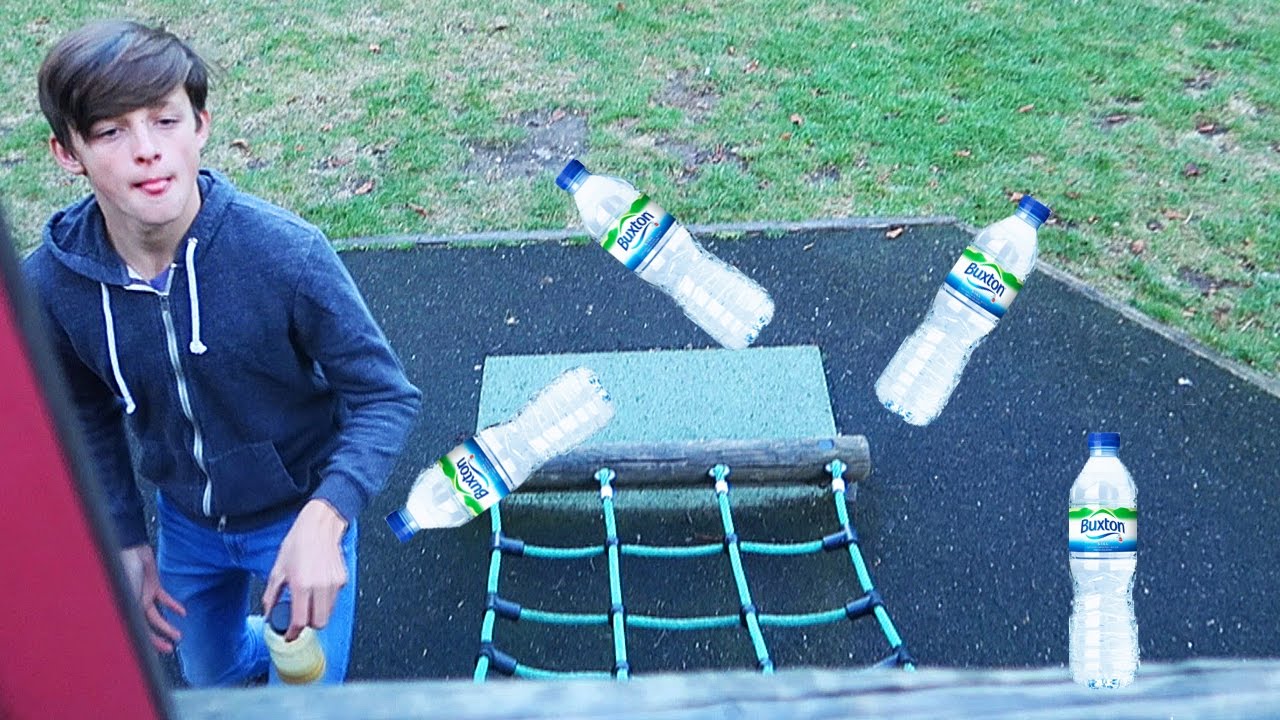 INSANE GAME OF BOTTLE FLIP! RYAN BRACKEN INSPIRED
