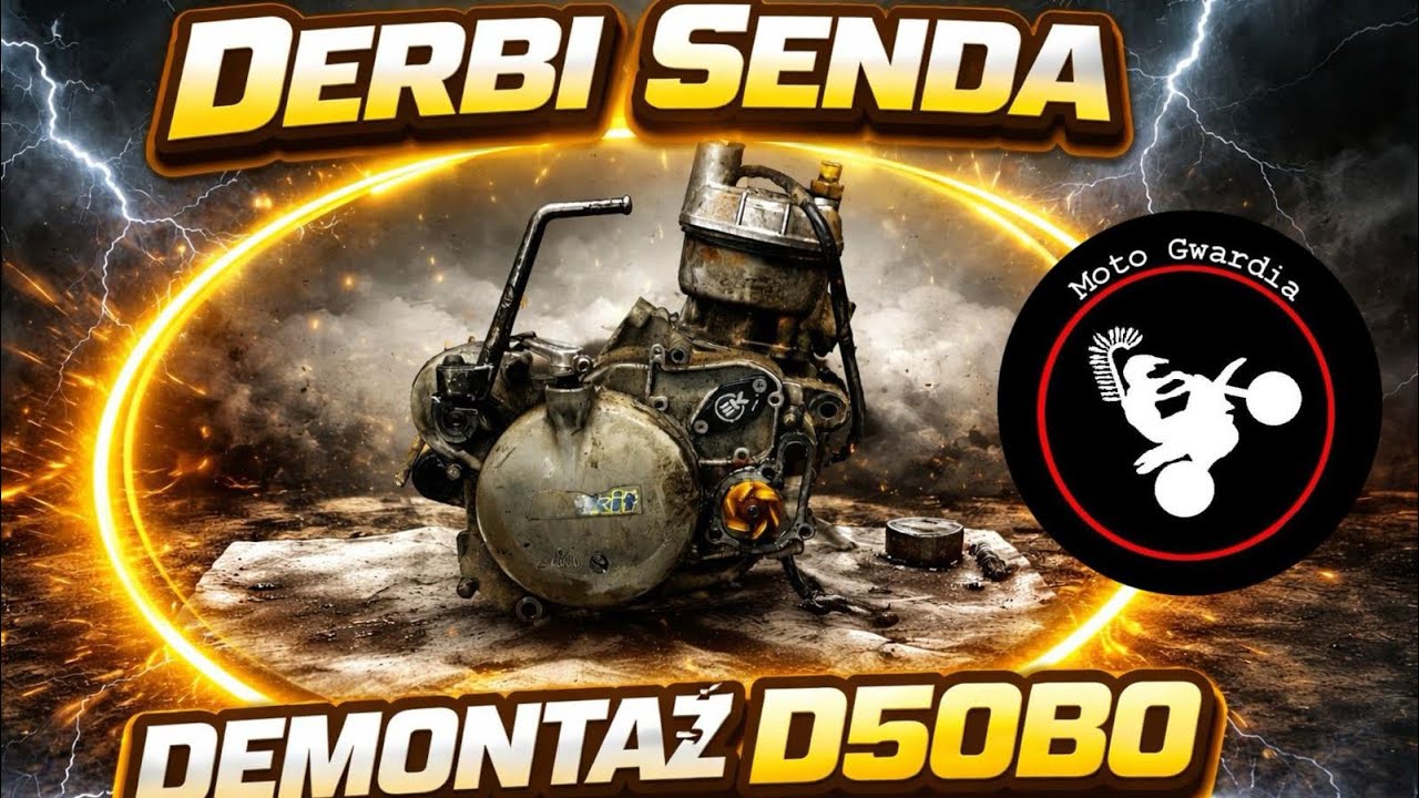 Demontaż Silnika D50B0 Derbi Senda Remont