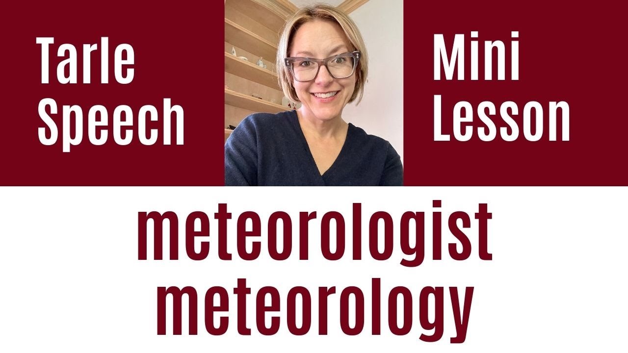 How to Pronounce METEOROLOGIST & METEOROLOGY  - #SHORTS Quick English Pronunciation Mini Lesson