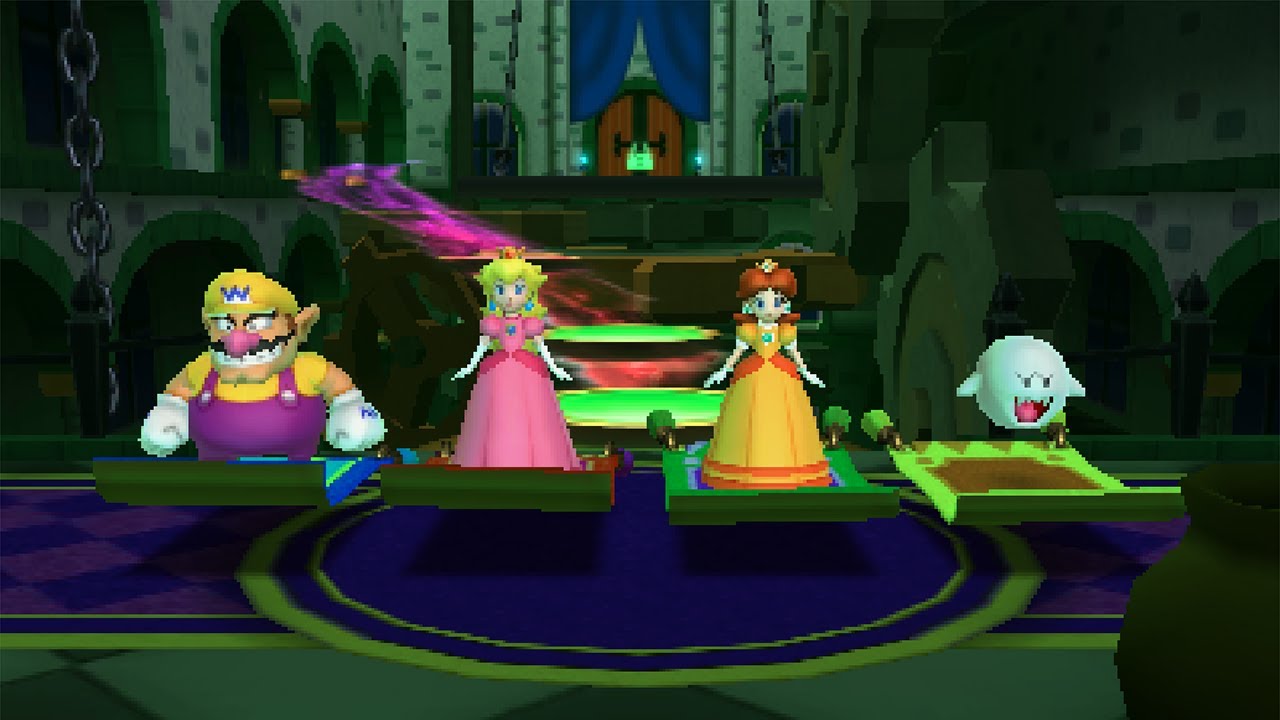 Mario Party: Island Tour - Kamek's Carpet Ride (Green Mansion)