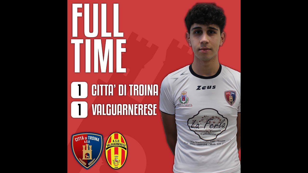 SECONDA CATEGORIA GIRONE D: Città di Troina vs Valguarnerese [III GIORNATA]