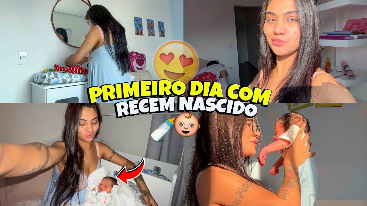 primeira rotina com meu bêbê recém nascido 🙏😍  & recuperação difícil 😭 (mãe de primeira viagem)