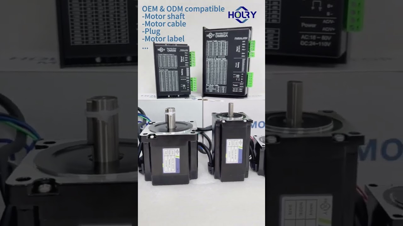 The Power of Precision: Meet the HOLRY NEMA Series Stepper Motors