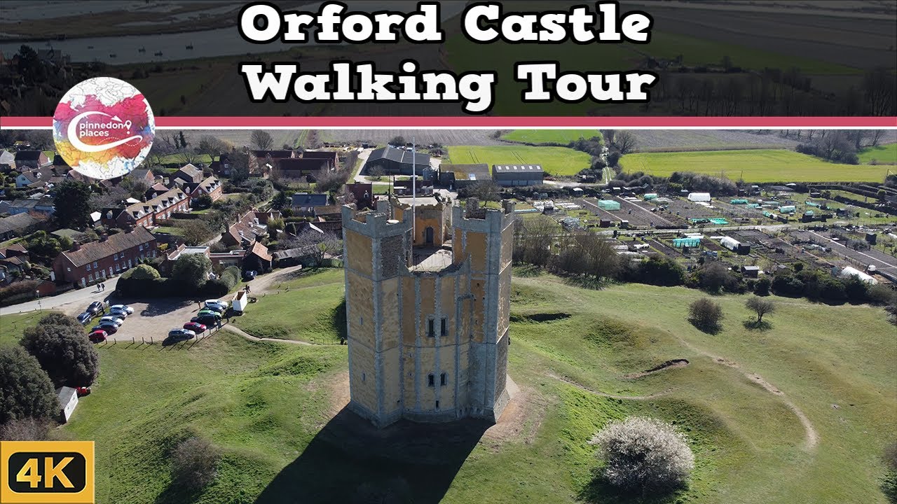 ORFORD CASTLE  |  Consolidating POWER in EASTERN ENGLAND made THIS Castle!  |  Walking Tour