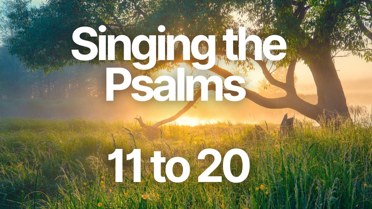 Singing the Psalms 11-20. 30 mins of Praise and worship hymns - Christian Music Original Artist