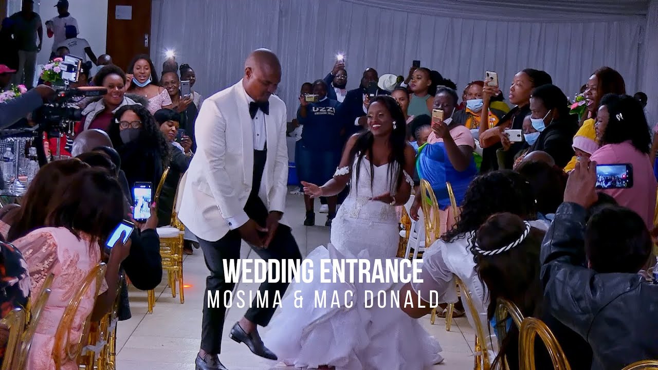 South African BEST Bridal Entrances Dance ( MOSIMA & MacDONALD ) #Wedding