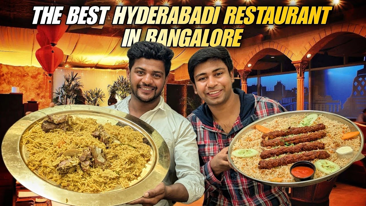 Best Hyderabadi restaurant in bangalore Frazer Town Mataam Al Tur | Best haleem for this Ramzan ❤️