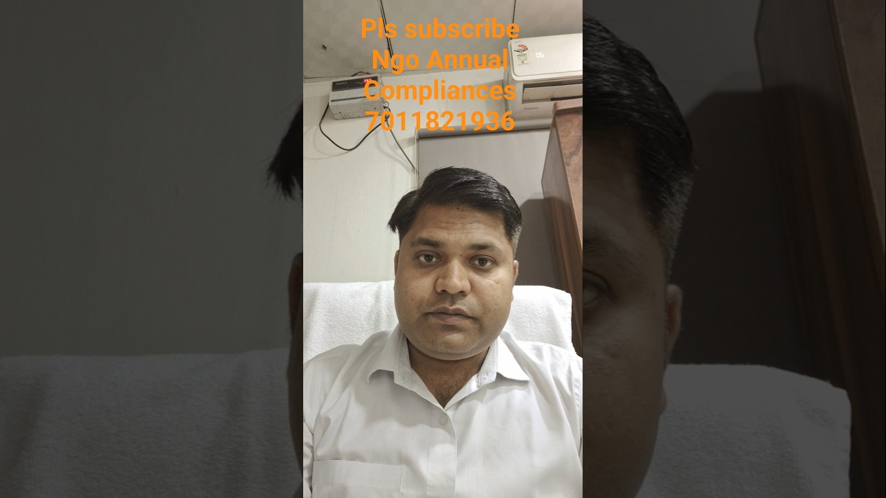 Annual compliance for Ngo # compliances#ngo