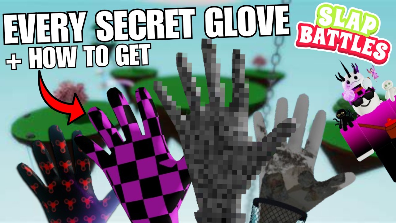 HOW TO GET EVERY SECRET GLOVE IN SLAP BATTLES ROBLOX