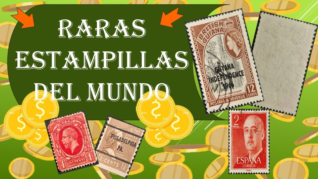 RARAS ESTAMPILLAS  DEL MUNDO