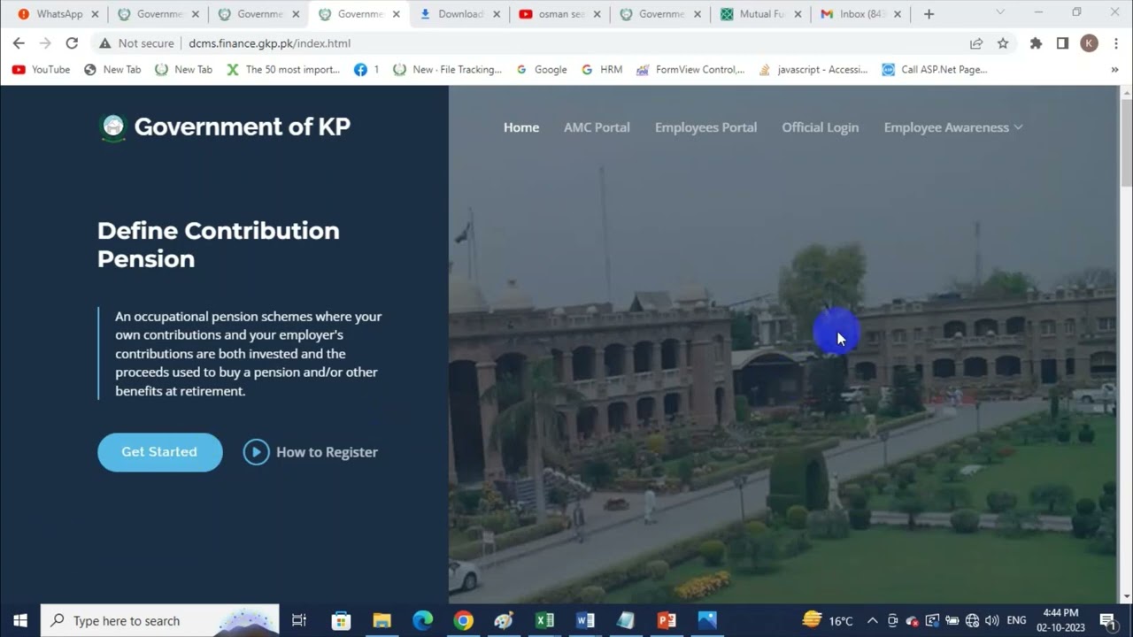 how to select AMC for Account Opening in CP Fund part2