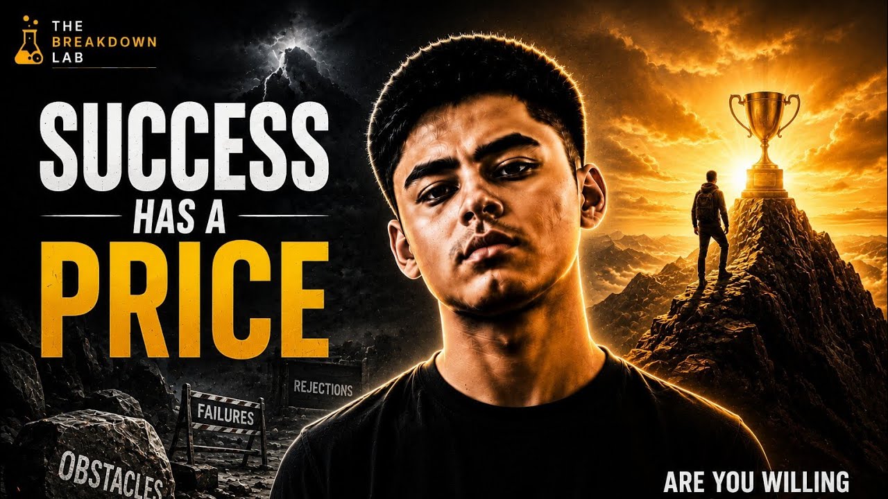 The HIDDEN Cost Of SUCCESS | What Is Actually NEEDED For Being SUCCESSFUL | The Breakdown Lab 