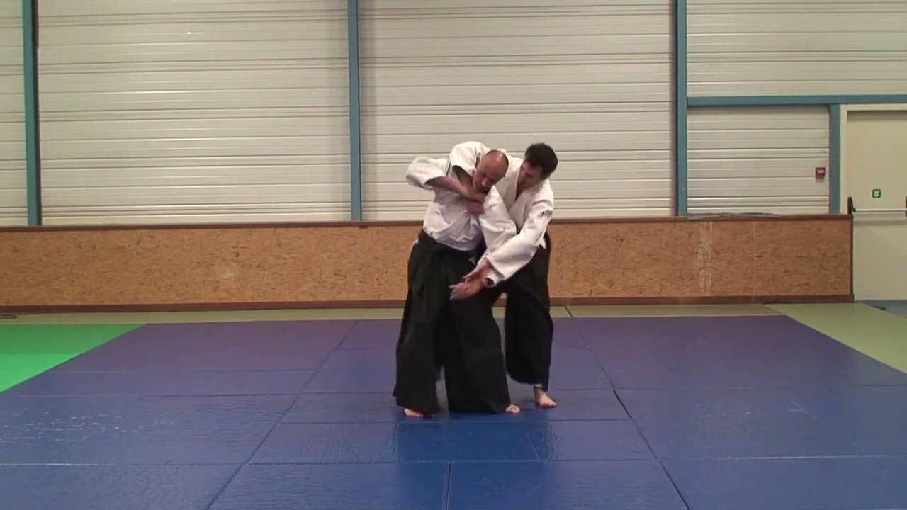 Ushiro katate dori kubishime   Shihonage