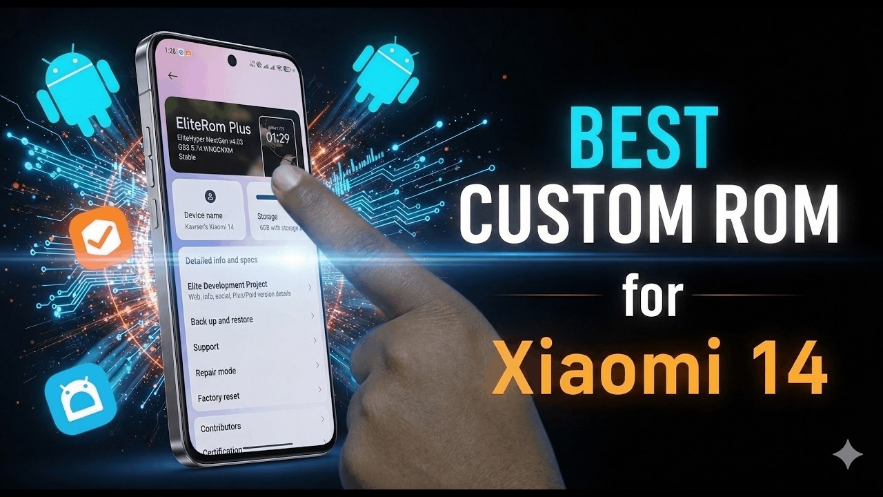 Best Custom Rom For Xiaomi 14 (Houji) | ElitePlus Rom For Xiaomi 14 | Xiaomi 14 (Houji)Custom Rom